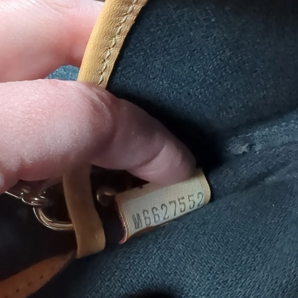 DOONEY & BOURKE I Coasted Canvas & Leather Logo Monogram Print Tiny Wristlet